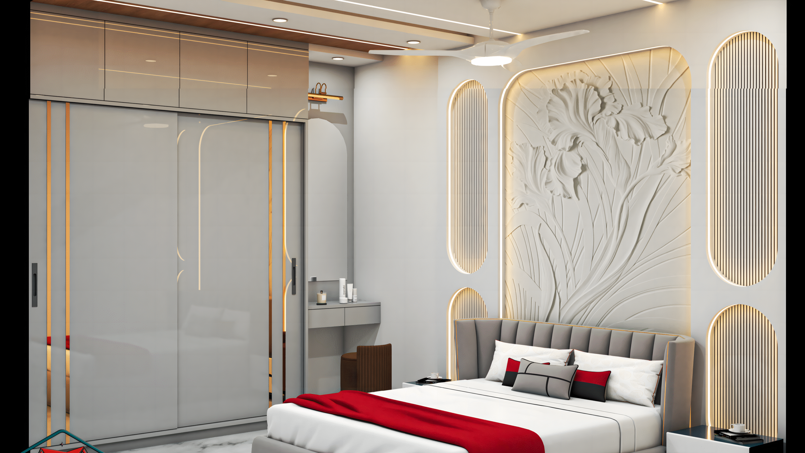 BED AND WARDROBE VIEW_073906